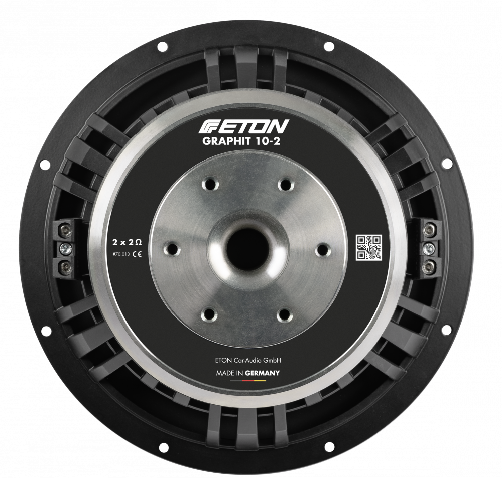 Subwoofer auto ETON GRAPHITE 10-2 25cm 600W 2x2 Ohm [2]