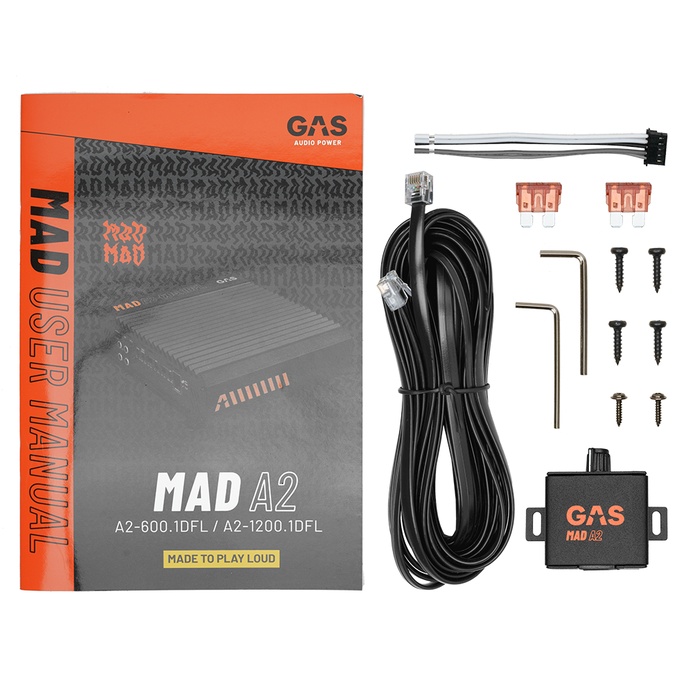 Amplificator auto GAS MAD A2-600.1DFL monobloc 600W [6]
