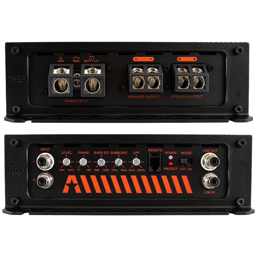 Amplificator auto GAS MAX A2-2500.1DL monobloc 2500W [4]
