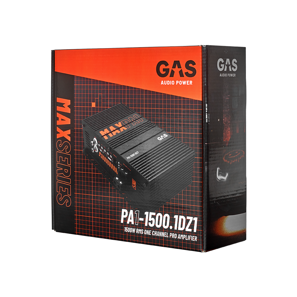 Amplificator auto GAS MAX PA1-1500.1DZ1 monobloc 1500W [6]