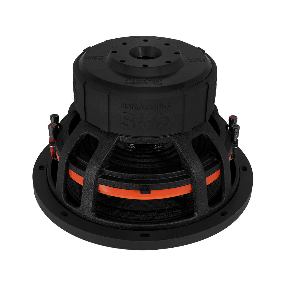 Subwoofer auto GAS MAX S1-12D1 12 inch 1600W 1 Ohm [4]