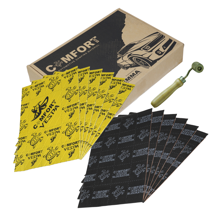 Kit insonorizare Performance Comfortmat Arch Kit P1 arcade roti fata fono si vibro absorbant [2]