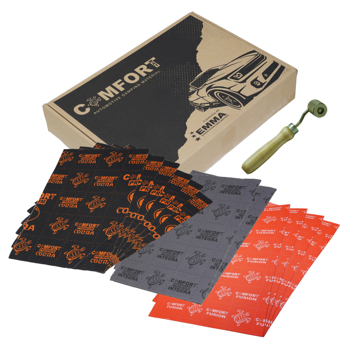 Kit insonorizare Ultimate Comfortmat Arch Kit U1 arcade roti fata fono si vibro absorbant [2]