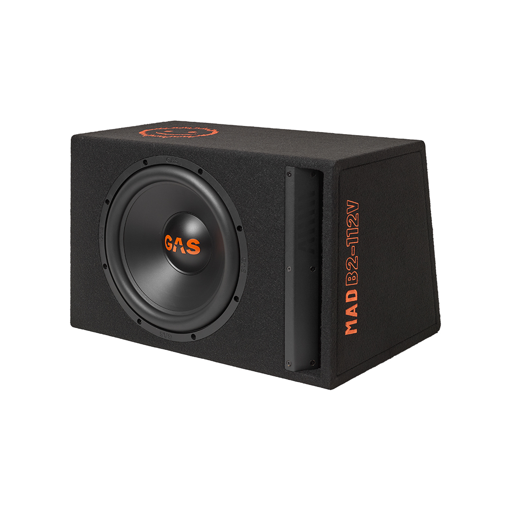 Subwoofer auto pasiv GAS MAD B2-112V 350W cu incinta [2]
