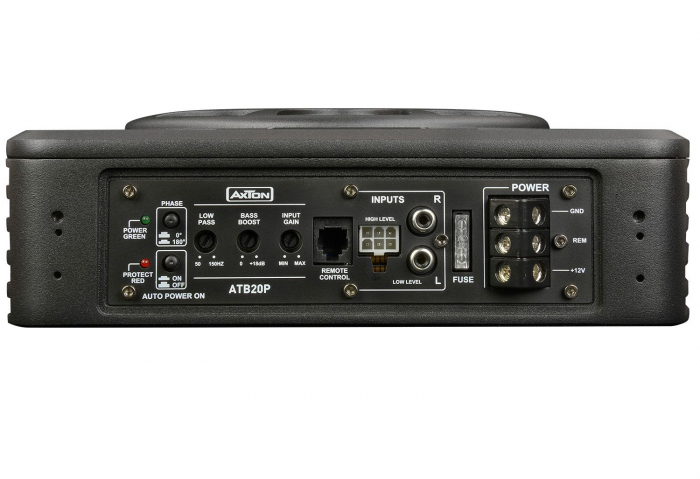 Subwoofer auto activ sub scaun AXTON ATB20P 20 cm 150W cu incinta [3]