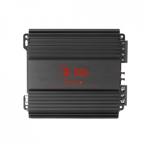 Amplificatoare auto - Amplificator auto Bass Habit Rebel RA1200W monobloc 600W