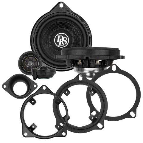 Set difuzoare OEM Fit BMW DLS Cruise CRPP-BMW14, componente, 2 cai. 10 cm, 60W RMS [20]