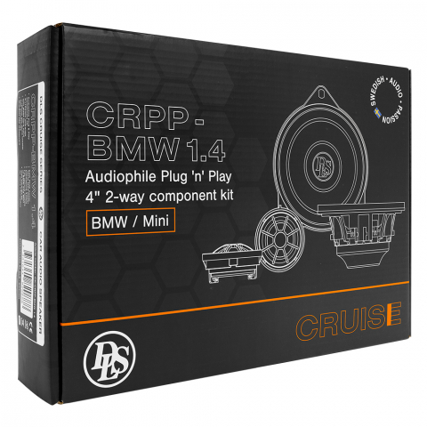 Set difuzoare OEM Fit BMW DLS Cruise CRPP-BMW14, componente, 2 cai. 10 cm, 60W RMS [22]