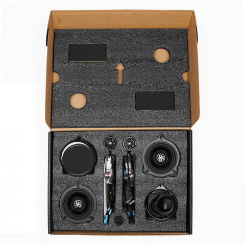 Set difuzoare OEM Fit BMW DLS Cruise CRPP-BMW14, componente, 2 cai. 10 cm, 60W RMS [21]