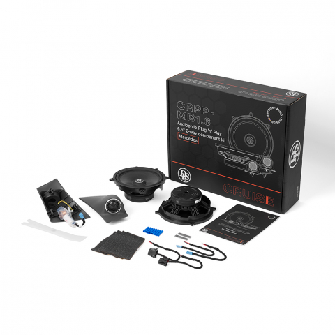 Set difuzoare OEM Fit MERCEDES DLS Cruise CRPP-MB1.6, componente , 2 cai, 16.5 cm, 100W RMS [18]