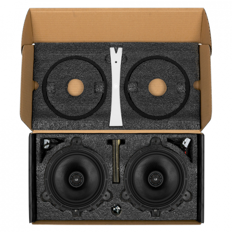 Set coaxiale DLS Cruise CRPP-VO1.6CX compatibile Volvo 16.5 cm 90W [8]