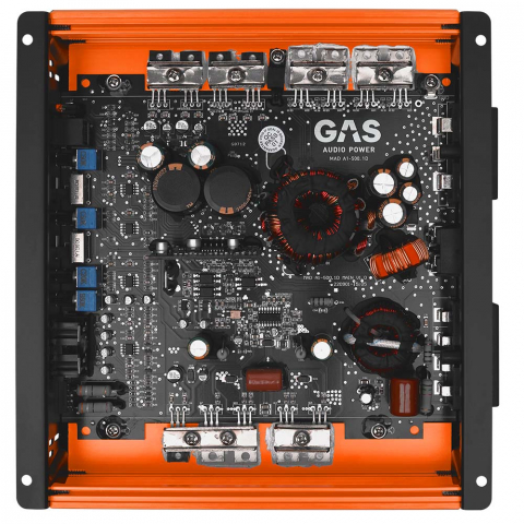 Amplificator auto GAS Audio Power MAD A1-500.1D monobloc 1x230W (4Ω) / 1x370W (2Ω) / 1x500W (1Ω) RMS [8]