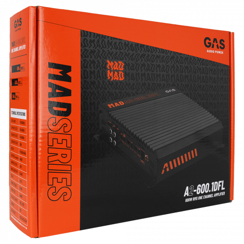 Amplificator auto GAS MAD A2-600.1DFL monobloc 600W [6]