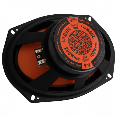 Set coaxiale GAS MAD X1-694 6x9 inch 100W [4]