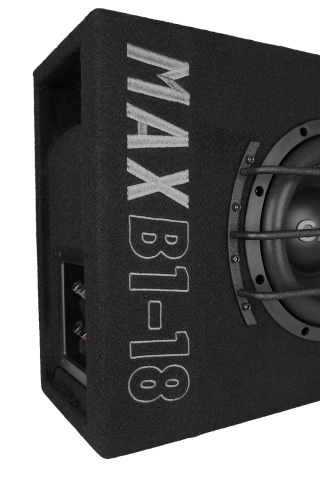Subwoofer auto pasiv GAS MAX B1-18 500W cu incinta [4]