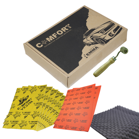 Kit insonorizare Performance pentru usi fata Comfortmat Door Kit P1 fono si vibro absorbant [1]