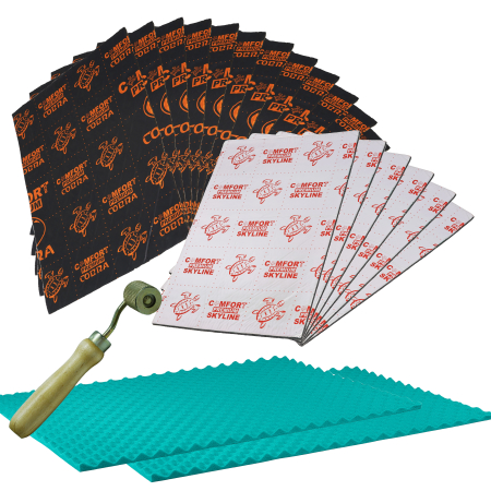 Kit insonorizare Ultimate plafon Comfortmat Roof Kit U1 fono si vibro absorbant [2]