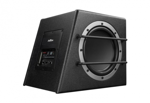 Subwoofere auto - Subwoofer auto activ Axton ATB20A 20 cm 100W cu incinta