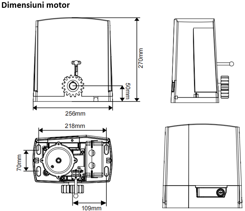 Dimensiuni APC-1000