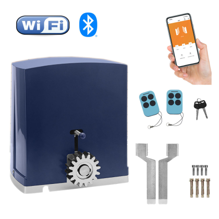 Automatizari porti culisante - APC-1000, automatizare pentru poarta culisanta, cu modul Wi-Fi integrat, pentru porti de pana la 1000kg