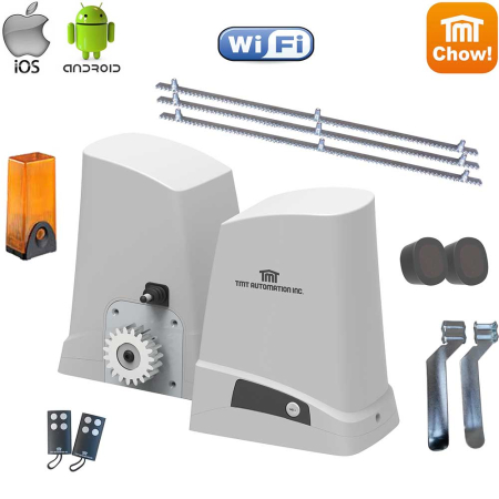 Automatizari porti culisante - Kit automatizare poarta culisanta 15m / 1200KG, fotocelule, WiFi,TMT Husky 1200