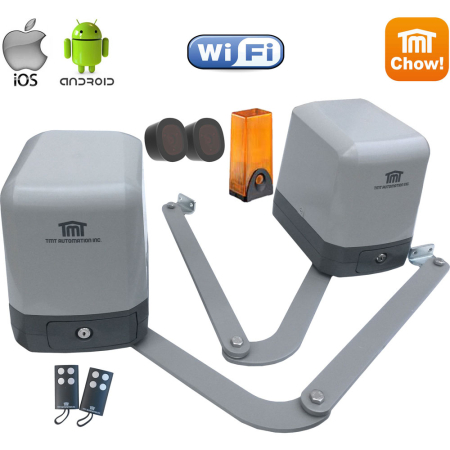 Subcateg2 - Kit automatizare porti batante 2 x 2.5 m, 2 x 250 Kg, TMT Papillon 250 WiFi