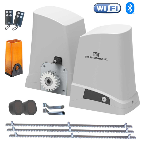Automatizari porti culisante - Kit automatizare WiFi poarta culisanta 5m / 500KG, fotocelule, TMT Husky 500