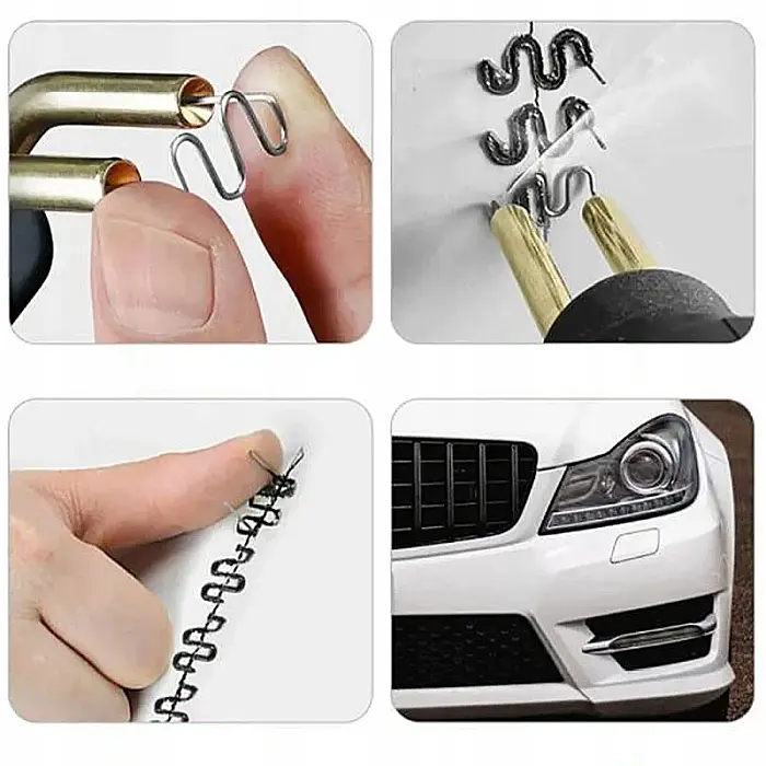 Set de capse pentru sudura in plastic VOKNER  100 buc [2]