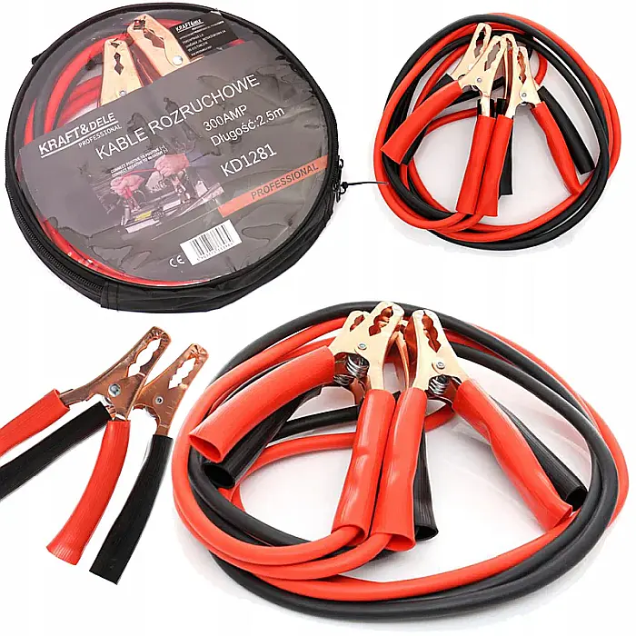 Cabluri curent auto, 300A, 2.5m [1]