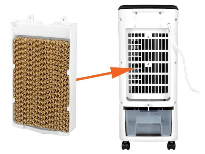 Aparat de aer condiționat portabil WT10 60W alb 3 moduri [5]