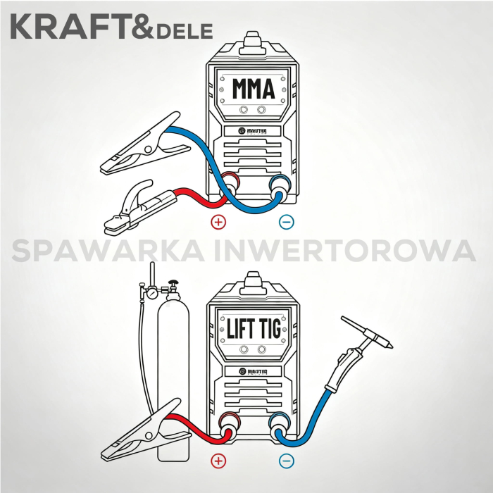 Aparat Invertor de sudura MMA, Lift-TIG, 340A  (KD3431) [14]
