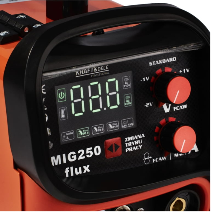 Aparat, invertor sudura MIG MMA 250A sarma flux fara gaz (KD1875) [21]