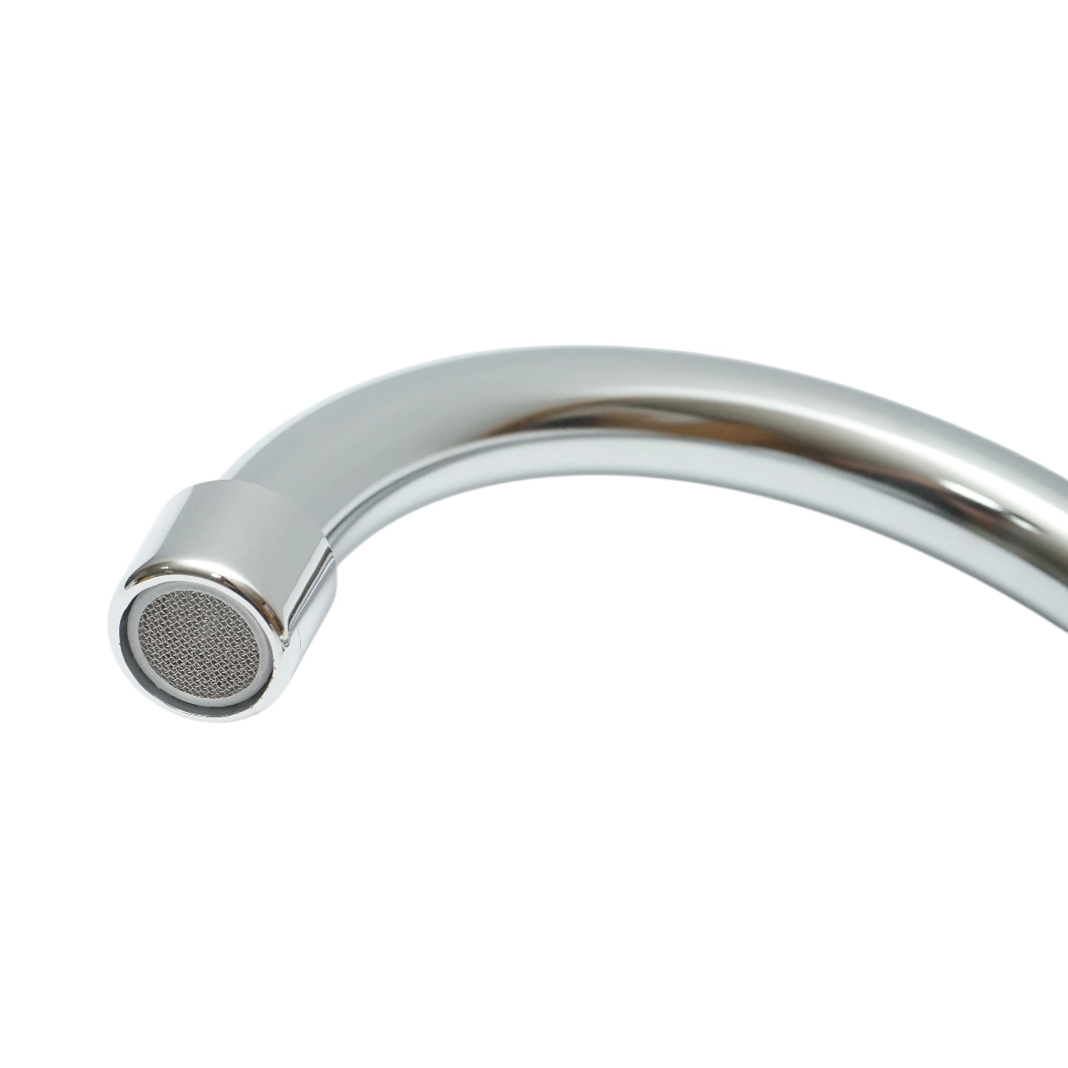 Baterie chiuveta bucatarie rotativa monocomanda, cartus ceramic, crom lucios [2]