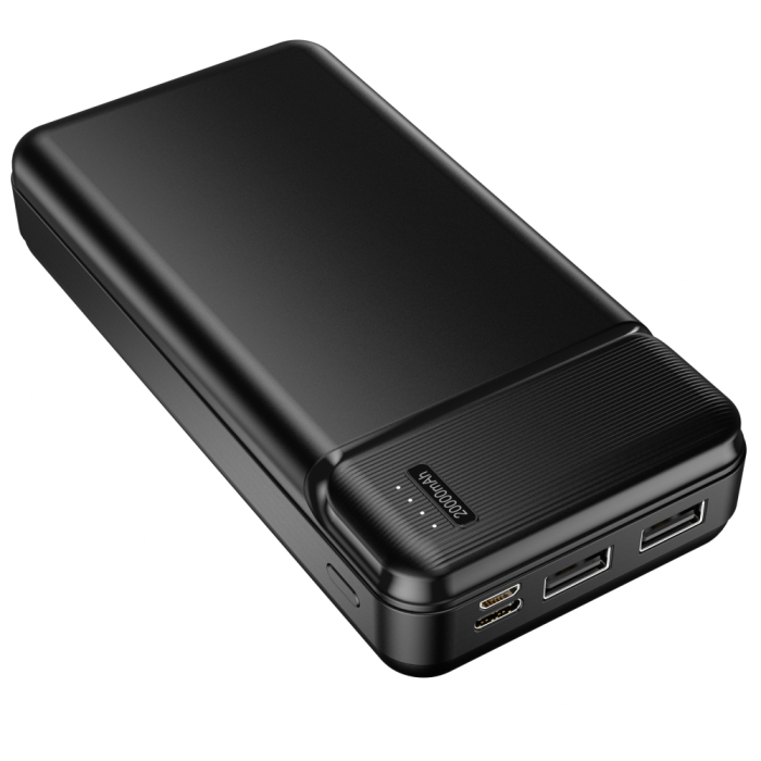 Baterie externă Maxlife MXPB-01 20000 mAh neagră [9]