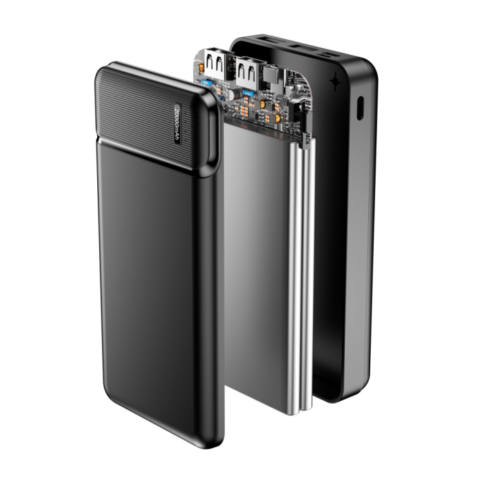 Baterie externă Maxlife MXPB-01 20000 mAh neagră [6]