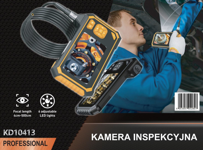 Cameră de inspecție cu afișaj KD10413 [14]