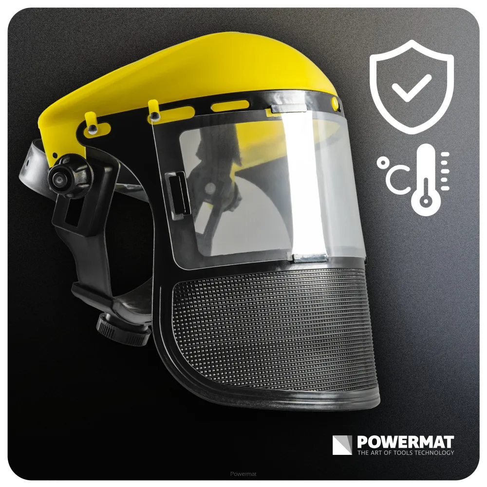 Casca pentru protectie motocoasa cu viziera PM-MDK-PS1M, Powermat PM1657 [4]