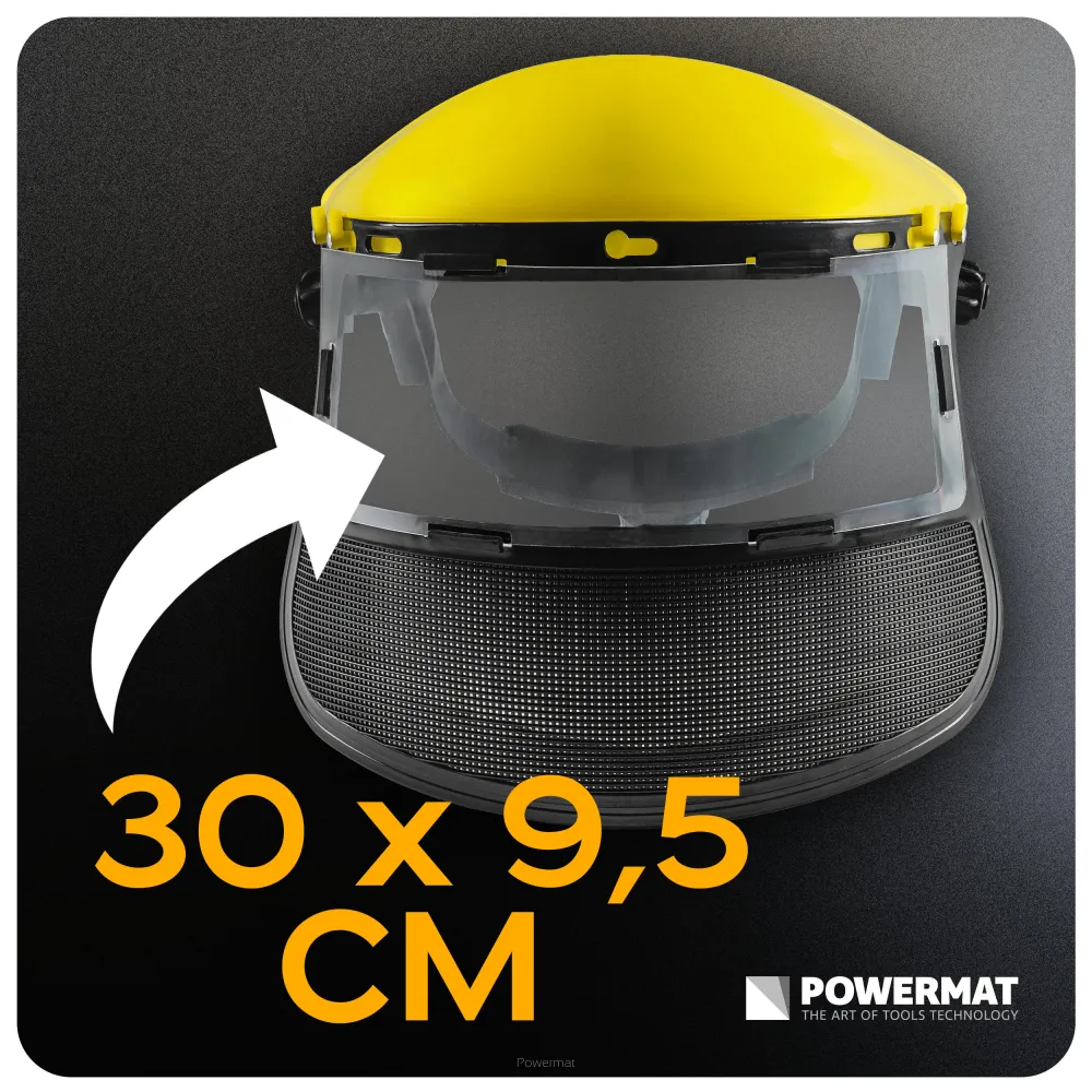 Casca pentru protectie motocoasa cu viziera PM-MDK-PS1M, Powermat PM1657 [6]