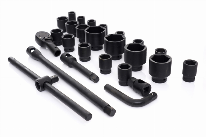 CHEI TUBULARĂ DE IMPACT 3/4" 26 PIESE 6 PUNCTE KD11758 [12]