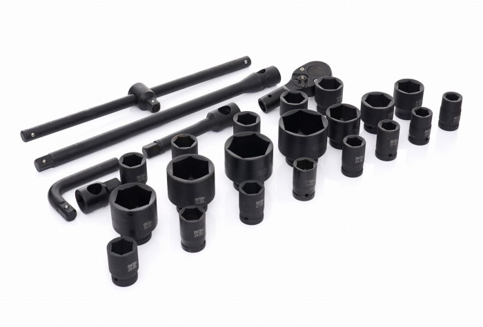 CHEI TUBULARĂ DE IMPACT 3/4" 26 PIESE 6 PUNCTE KD11758 [5]