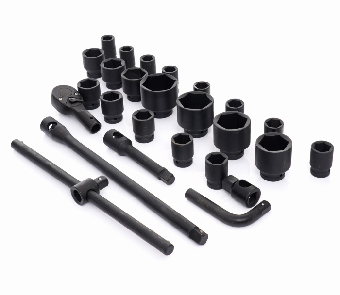 CHEI TUBULARĂ DE IMPACT 3/4" 26 PIESE 6 PUNCTE KD11758 [2]