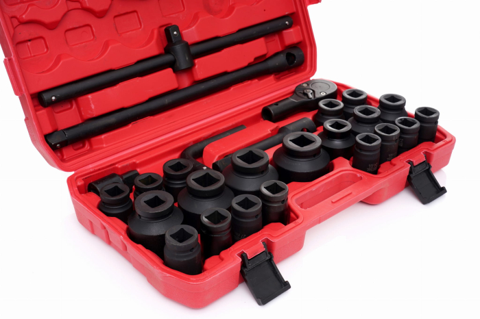 CHEI TUBULARĂ DE IMPACT 3/4" 26 PIESE 6 PUNCTE KD11758 [11]