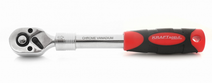 Cheie cu Clichet Telescopica 3/8" KraftDele KD10326 [2]