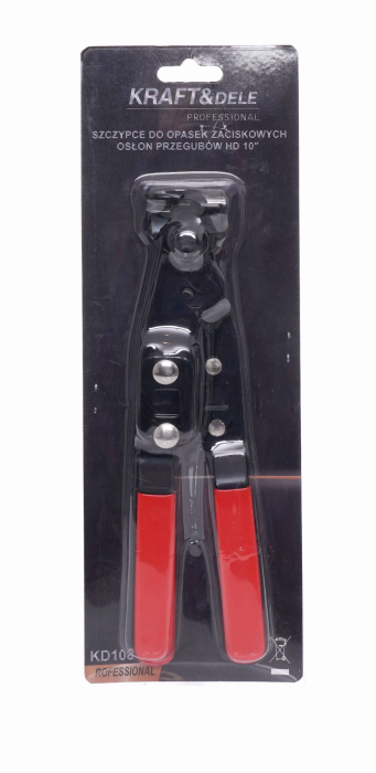 Cleste de prindere pentru furtun, Kraft&Dele KD10810, HD 10" [9]