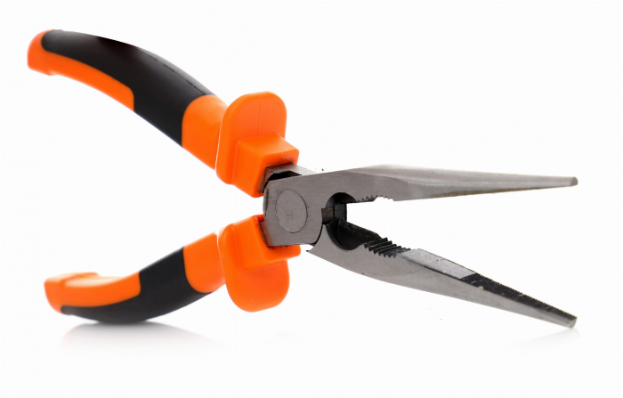 Cleste Patent cu Varf Ascutit 200 mm KraftDele KD10808 [4]