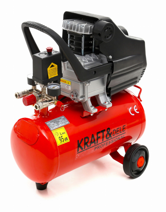 Compresor de ulei 24L KD400 + Kit 8 în 1 KD400-K3 [6]