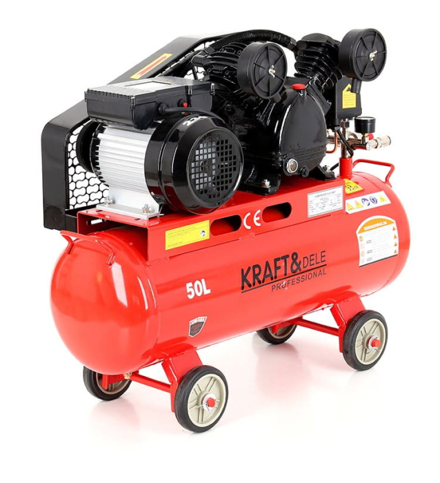 Compresor de ulei 50L 2.8kW / 8bar 2 pistoane KD403 [5]