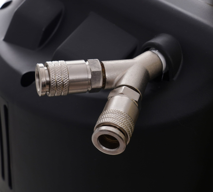 Compresor fara ulei, 50L 10bar + Set kit accesorii pneumatice 8 piese aer comprimat (KD413) [4]