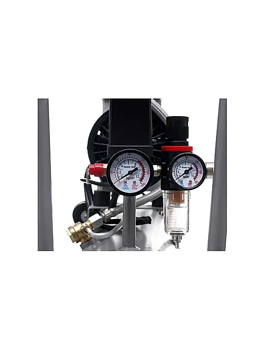Compresor fara ulei, Kraft&Dele, 24L,1200W [5]