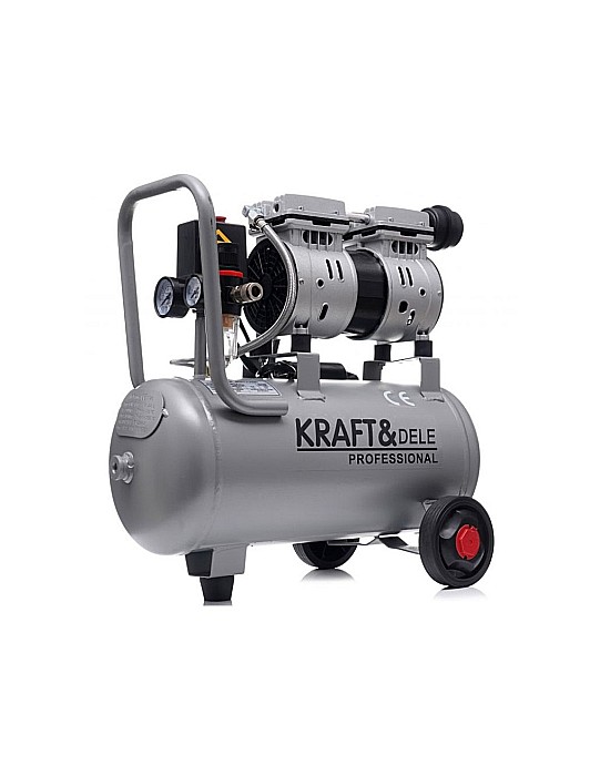 Compresor fara ulei, Kraft&Dele, 24L,1200W [2]